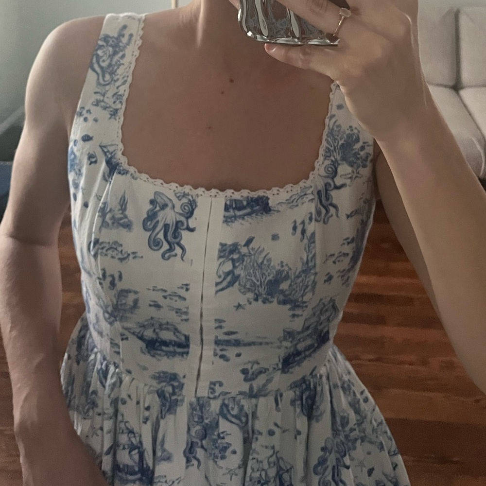 Nautical themed dress